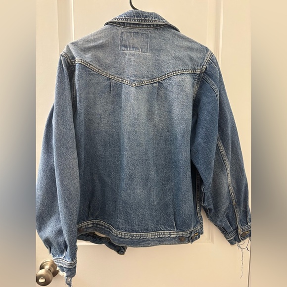 American Eagle Denim balloon sleeve   boyfriend  Jacket - Picture 3 of 4